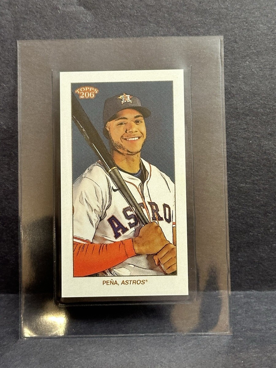 2024 Topps 206 Jeremy Pena Houston Astros Sweet Caporal Back