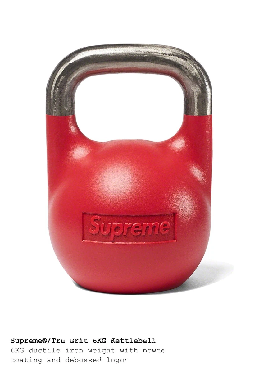 Supreme TruGrit 6KG Kettlebell Red ダンベル