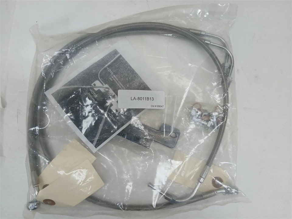 Harley-Davidson 14-15 Street Glide La Chop Manillar Trenzado 12-14" Cable/Freno  Foto 4 de 4