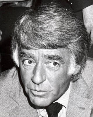 Peter Lawford at World Tennis League Games at Spectrum Stadi - 1974 Old Photo