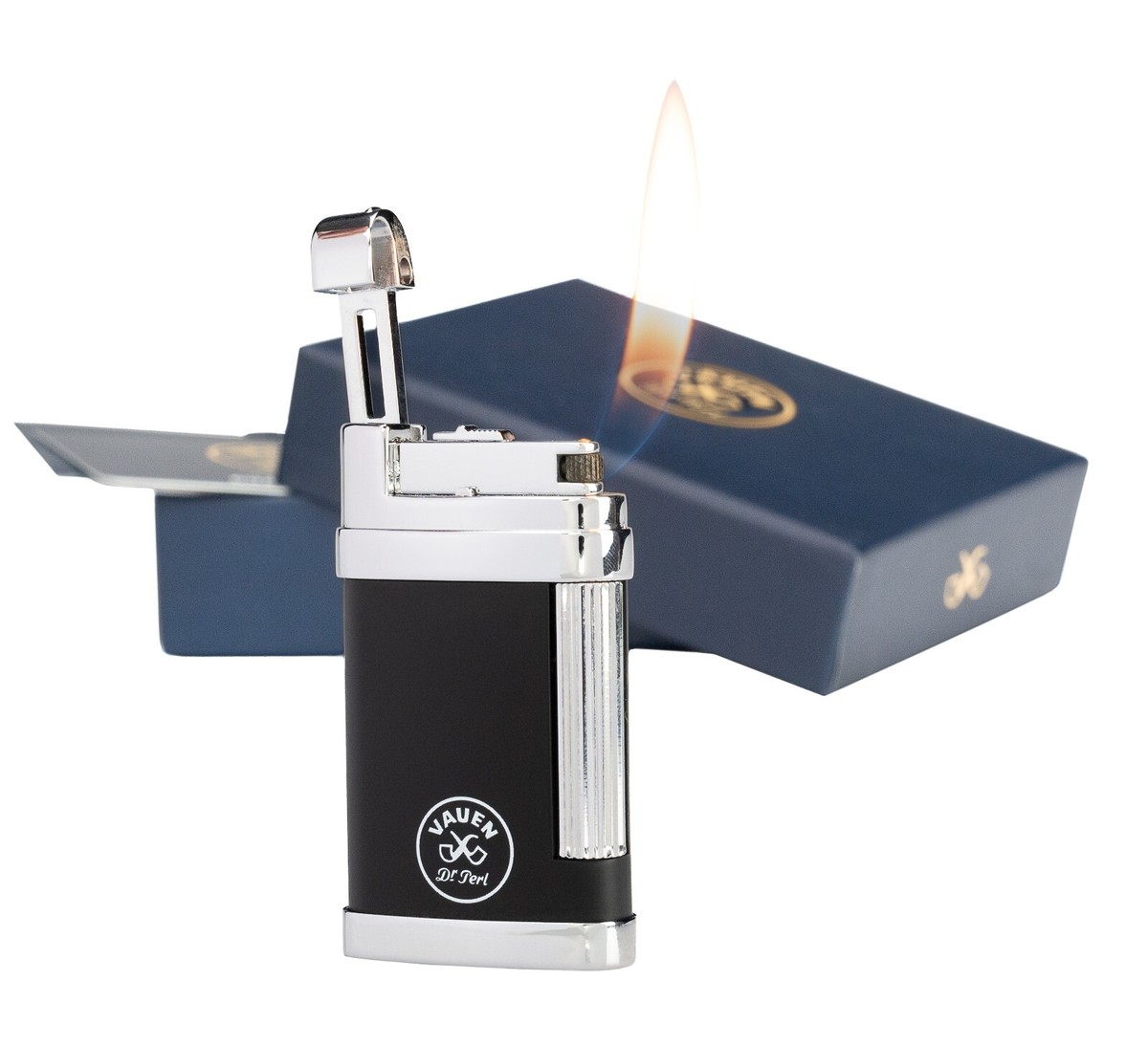 VAUEN GAS PIPE LIGHTER w. STONE IGNITION **NEW IN BOX VAUEN GAS PIPE LIGHTER w. STONE IGNITION **NEW IN BOX