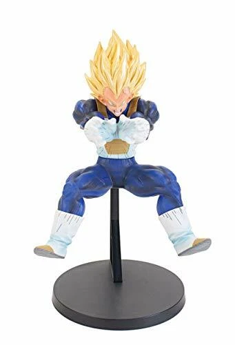 Banpresto JecrShops x Discovery Channel Super Saiyan Vegeta Final Flash!  Figure blue