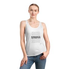 Nirodha Chic Dreamer Tank - Bold Graphic Tee for Women, Casual Summer Wear