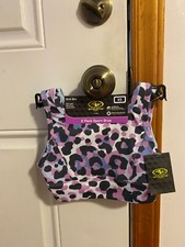 NEW GIRL'S SIZE XS ATHLETIC WORKS 2 PACK SPORTS BRAS BAND SIZE 28