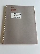 Rare - L20 - L30 Spectrum Analyzers Field Training Package 1964