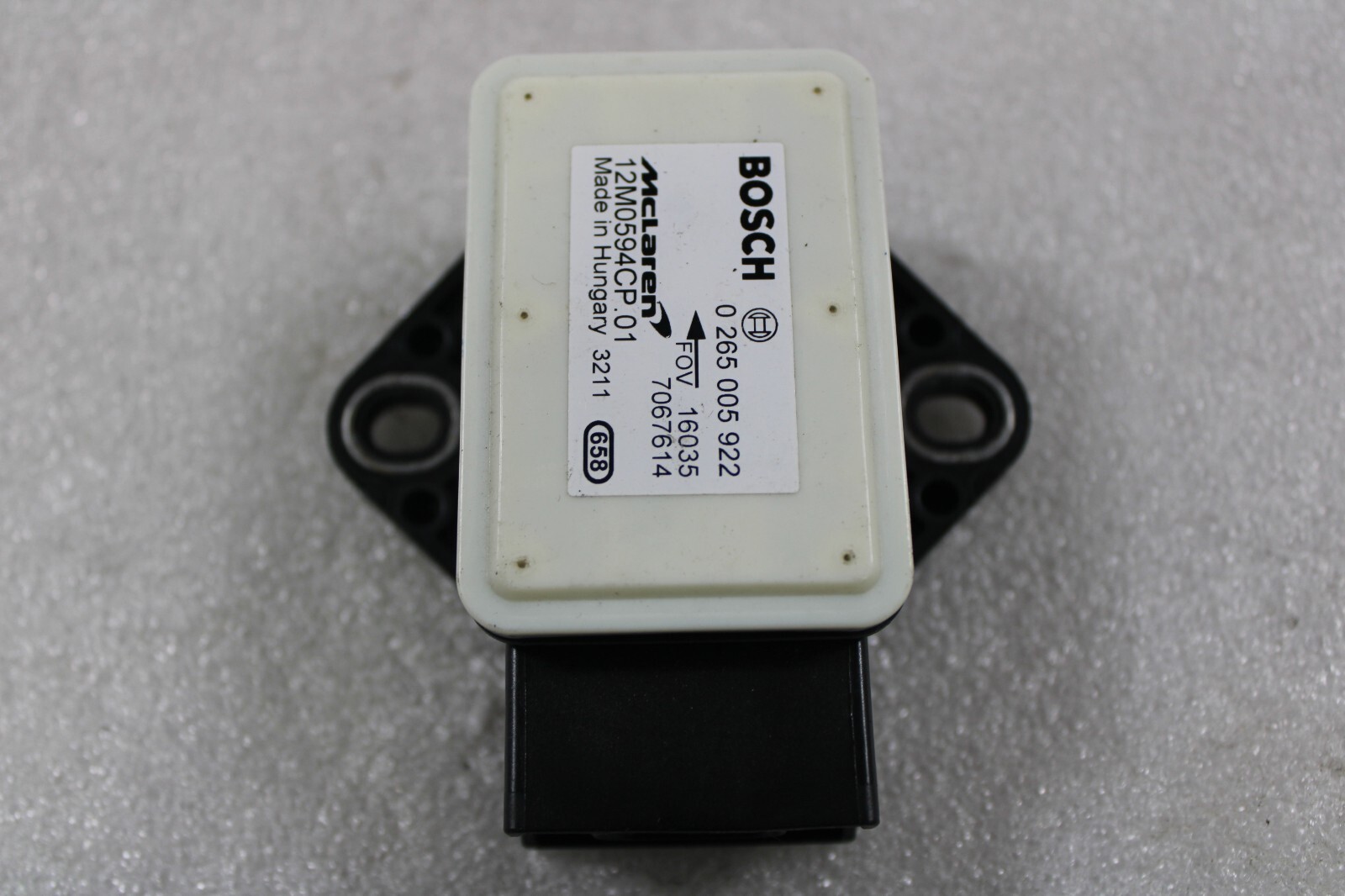 McLaren 570s, YAW Sensor, Used, P/N 12M0594CP