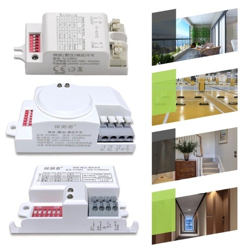 Microwave Radars Motion Sensors High Sensitive Motion Sensors Light Switches - 第 2/10 張圖片