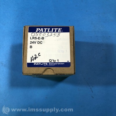 Patlite LR5-E-B Blue LED Unit FNFP
