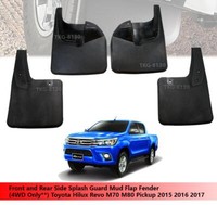 Spritzschutz SchmutzfäNger Vorne Und Hinten Verwendung FüR (4WD) Toyota Hilux...
