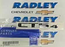 NEW GM OEM 08-14 CADILLAC CTS TRUNK LID- EMBLEM BADGE NAMEPLATE GMC 25789084