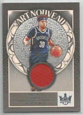 2021-22 Panini Court Kings Basketball Seth Curry Art Nouveau Relic #AN-SCU