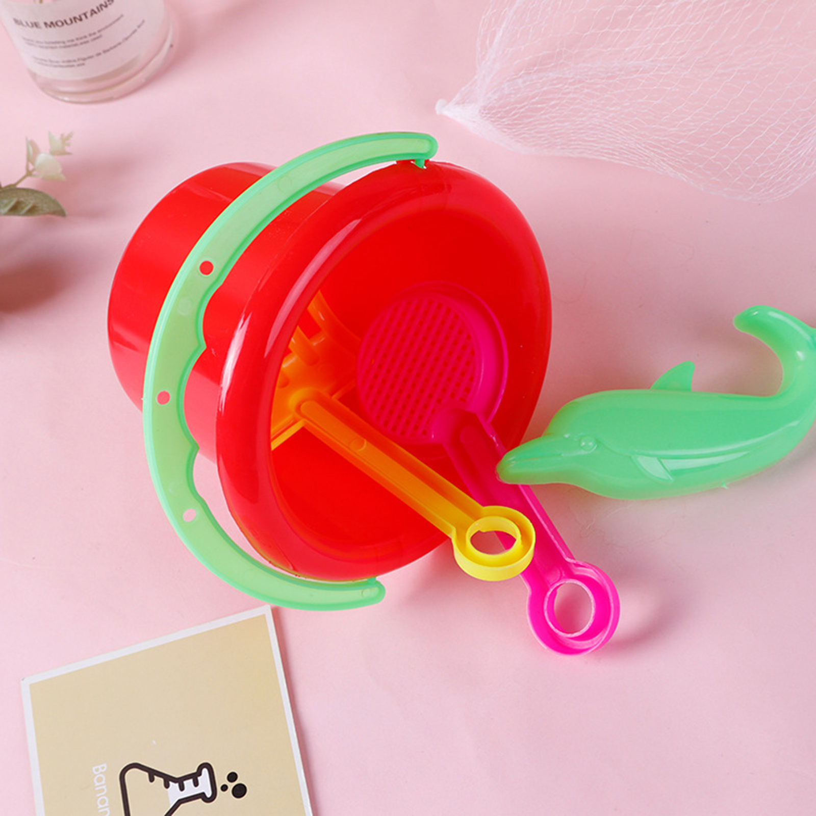 1set Sand Bucket Toy Thickened Design Handeye Coordination Small