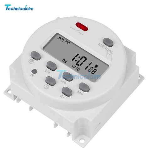 Programmable Digital Timer LCD Time Relay Switch 16A DC12/24V AC110V/220V - Picture 29 of 108