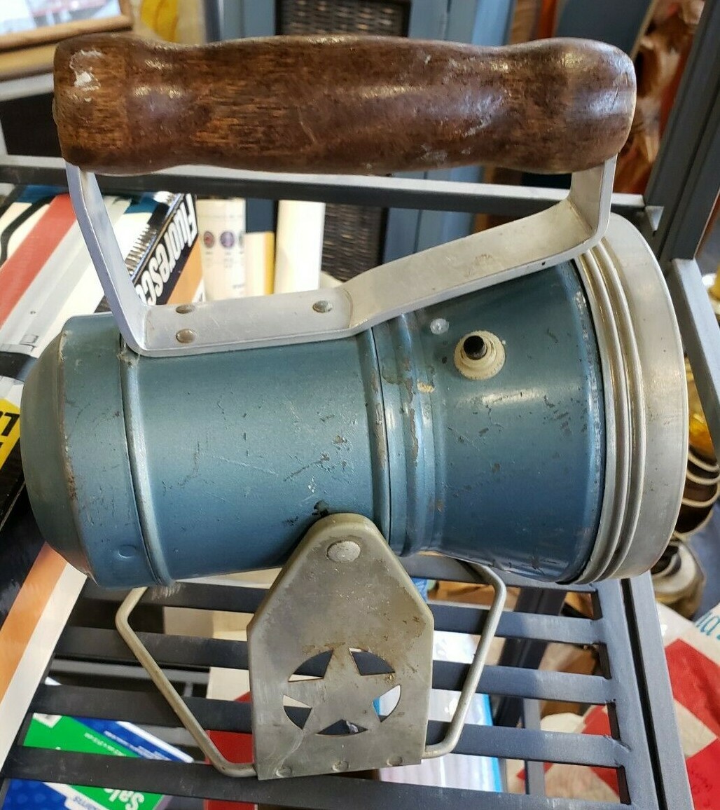 Vintage Signalman Lantern Railroad Work Light Star Headlight