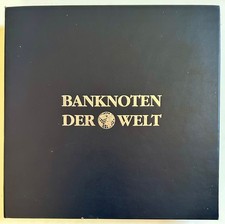 Sammlung MDM "Banknoten der Welt" von 1990 Original Album/Koffer mit Banknoten