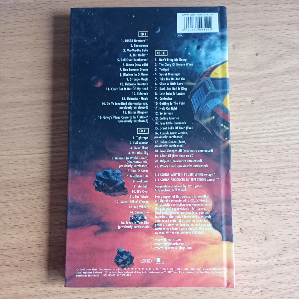 ELO (Electric Light Orchestra) - Flashback (3CD Set mit 44 Seiten Booklet) - Bild 2 von 4