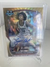 2022-23 Bowman University Chrome Auto Ayanna Patterson #4 Gold Refractor /50 RC