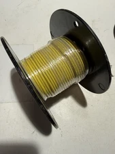 #12 AWG Gauge 600V THHN Stranded Copper Wire UL Listed - Yellow 100FT