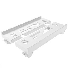 Adjustable Computer Tower Stand, PC Stand Mobile CPU Stand with 4 Rolling Cas...