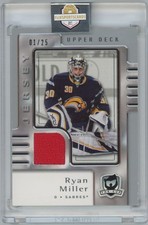 2006-07 Upper Deck the cup jersey 1/25 Ryan Miller  Buffalo Sabres #12