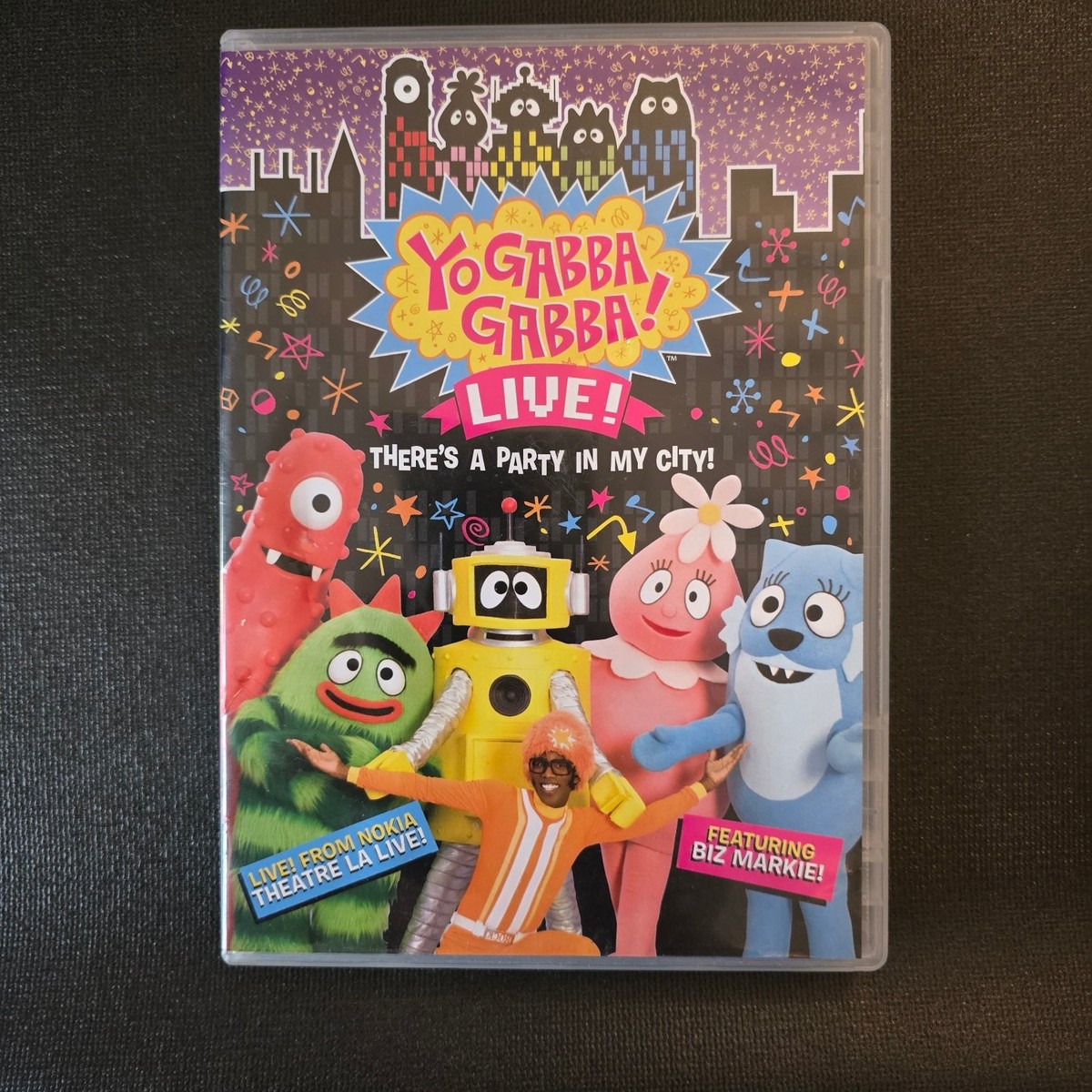 Yo Gabba Gabba! Live! There's a Party in My City! DVD 2012 Biz
