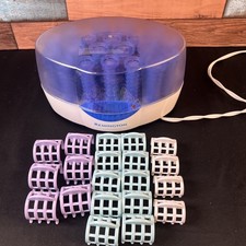Remington Body Waves Ionic Hot Rollers Wax Core H1080i 20 Curlers 20 Clips