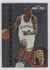 1997-98 NBA Hoops Talkin' Hoops Michael Finley Bill Walton #7 HOF 11pj
