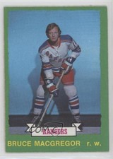 1973-74 O-Pee-Chee Dark Back Bruce MacGregor #201 0a4