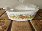 Vintage 2 Qt. Corningware Pyrex 1970’s La Marjolaine Casserole SEE RARE STAMP