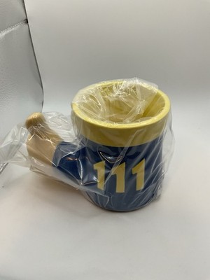 Fallout 4 76 New Vegas Vault 111 Vault Boy Thumbs Up Mug Cup Jumpsuit Blue