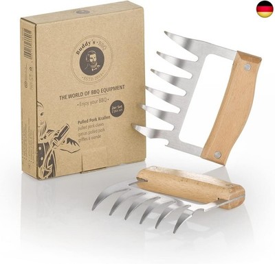 Buddy´s BBQ - Pulled Pork Krallen, hochwertige Claws für amerikanisches BBQ Pull