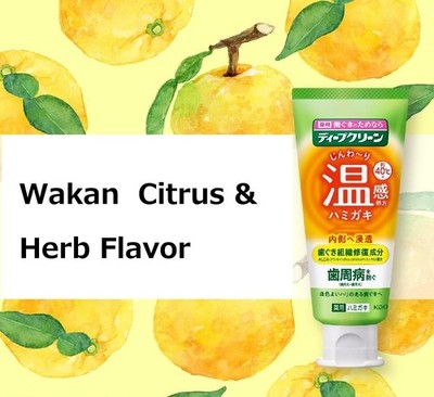 Kao Deep Clean Yuzu Mint Gum Care Toothpaste 85g x3 Whitening