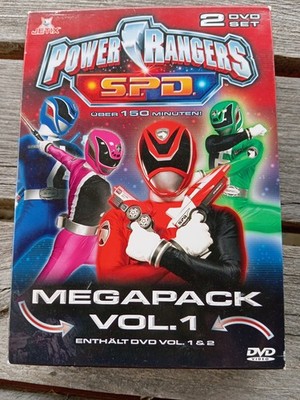 Power Rangers S.P.D Megapack Vol.1 DVD 1+2 Zustand Gut-Sehr Gut 