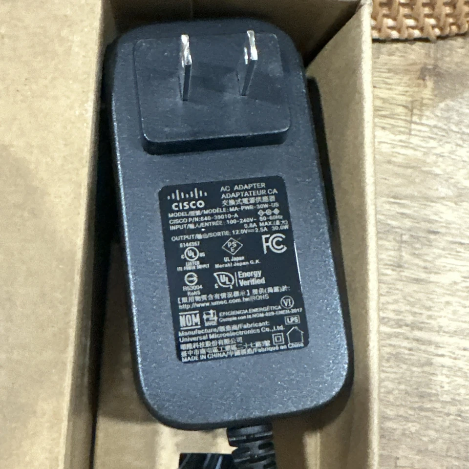 Cisco MA-PWR-30W-US Power Adaptor for ALL Meraki AP Free Shipping USA Stock - Image 4 of 4