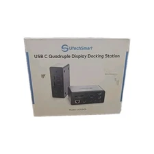 SUtechSmart USB C Quadruple Display Docking Station