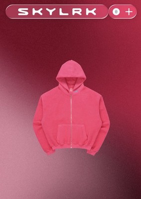 Justin Bieber SKYLRK Reverse Zip Hoodie Size Medium Brand New Release 6/11Punch.