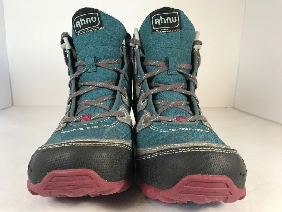 Туфли женские Ahnu Sugarpine размер 7 синие вибрационные водонепроницаемые туристические ботинки - Изображение 4 из 4