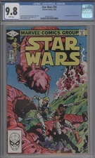 STAR WARS #59 CGC 9.8 WHITE PAGES MARVEL 1982 ORION FERRET 1ST APP