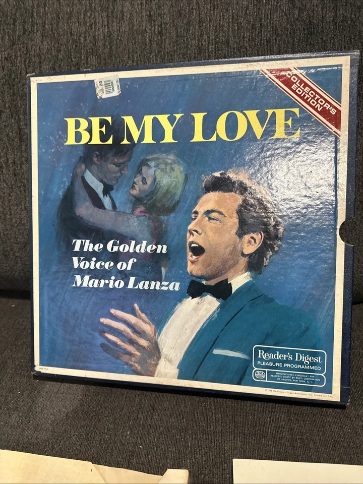 Be My Love The Golden Voice Of Mario Lanza Box Set. RCA Custom 1968 Inc. Insert￼ - Image 3 of 3