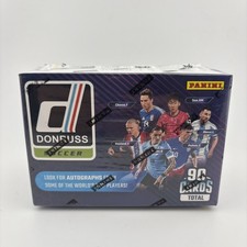 Panini 24-25 Donruss Soccer Cards Blaster Box Sealed FIFA Red Cubic Parallels
