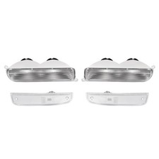 For Jeep Cherokee Xj 1997-2001 Chrome Pair Signal Lights Pair Side Marker Lamps For Jeep Cherokee Xj 1997-2001 Chrome Pair Signal Lights Pair Side Marker Lamps