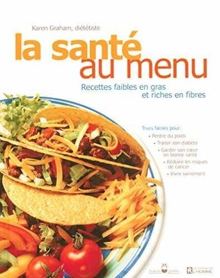 SANTE AU MENU (French Edition) - Paperback, by Karen Graham - Very Good