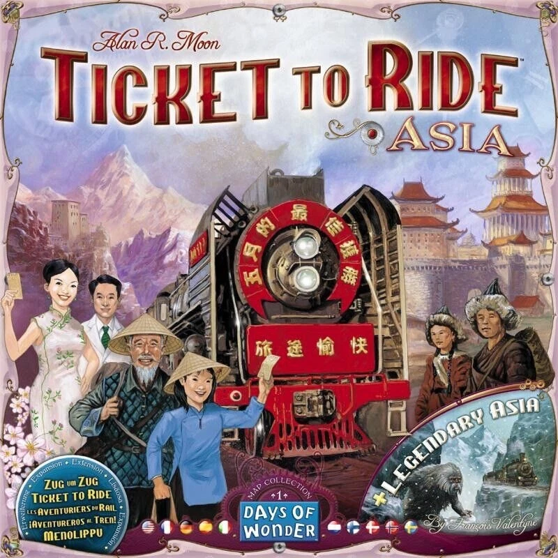 Days of Wonder - Ticket to Ride - Asia