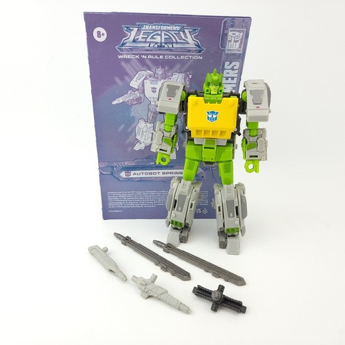 Transformers Springer komplett Legacy Wreck N Rule Voyager Class + Anleitung