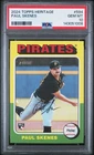 2024 Topps Heritage Paul Skenes #594 PSA 10 GEM MINT RC ROOKIE