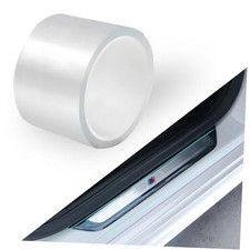 Car Door Sill Protector, Clear Anti-Collision Car 1 PC 2.8In x 33Ft White