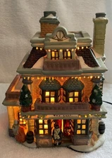 Hoferts Fiber Optic Toy Shop Christmas Village House