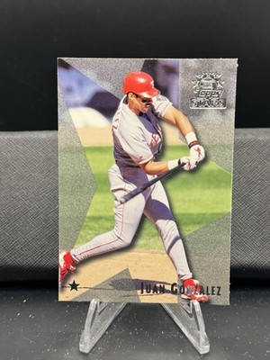 Juan Gonzalez #17 One Star 1999 Topps Stars Texas Rangers