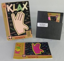 Klax Nintendo CIB Complete in Box NES Tested Working Video Game