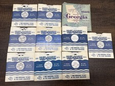VIEW MASTER 3D 1949 1950 1955 Georgia Florida Scenes 9 Reel Set